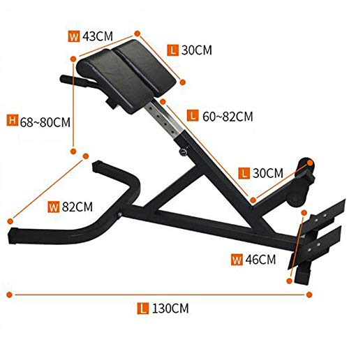 Image of Small Dumbbell Dumbbell Bench - Roman Chair Roman Stool Fitness Chair for Home dominal Machine Back Muscle Training Dumbbell Bench Fitness Dumbbell