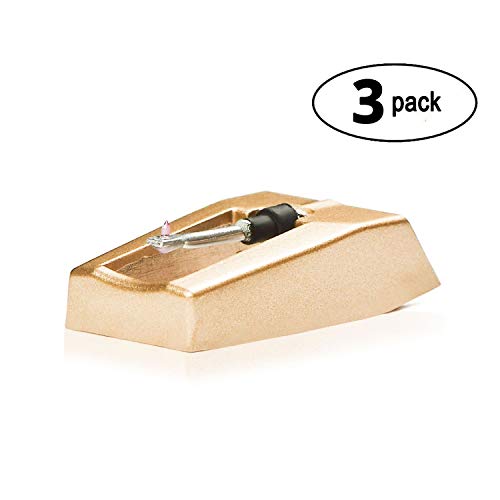 Record Player Needle W/Diamond Tip - 3-pack - Treat Your Ears to Superior