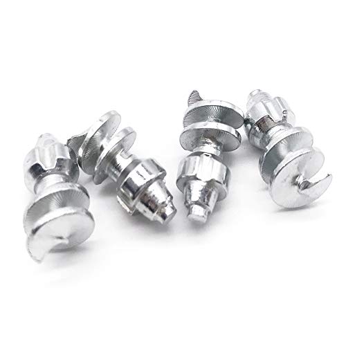 Image of Screw in Tire Stud,Spikes for tire,Marrkey 100PCS Steel Body Carbide Tips [Security Anti-Skid] Wheel Tyre Snow Tire Spikes for Loaders Tractors Skid Steer Tires & Tracks MS1910(8 x 19mm)