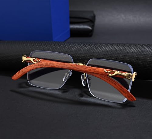 SPOAVGYZ-Luxury Sunglasses Vintage Octagon Rimless Sun Glasses Women Anti UV400 Eyewear Shades2