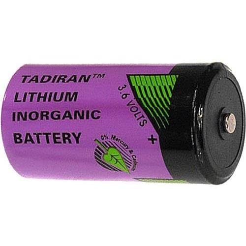 "Tadiran TL-5920/S Battery, Lithium, Size C, 3.6 Volts"