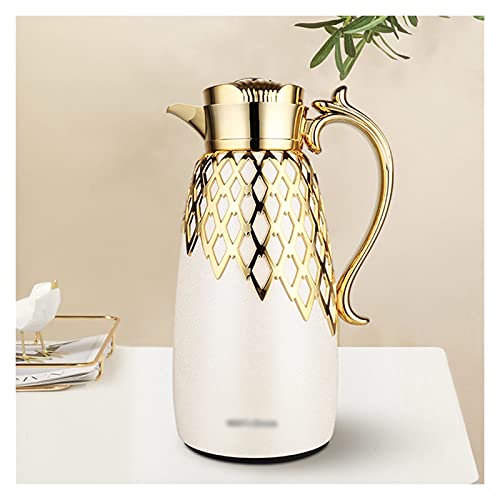 Olla aislante portátil para té, café, viaje, agua, botella térmica de 1.5 litros, hervidor de agua, vaso térmico, jarra térmica (color: A) (A)