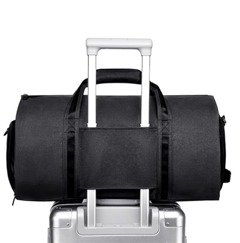 Weekender Travel Bag Travel Garment Bag Versatile 2-in-1 Hanging Suitcase for Men and Women Business Weekend Sport Gym Bag 6