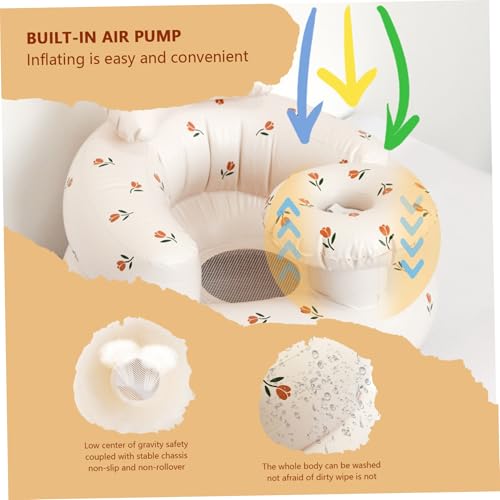 Cadeaux de naissance : siège gonflable bébé 6-36 mois avec pompe - 5