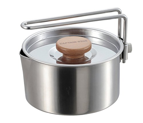 Captain Stag UH-4206 BBQ Pot, Camping, Kettle, Cooker, 24.7 fl oz (730 ml)