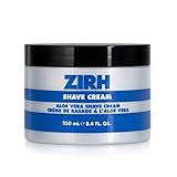 ZIRH Men's Skincare, SHAVE CREAM, Aloe Vera Shave Cream, 8.4 Fl Oz
