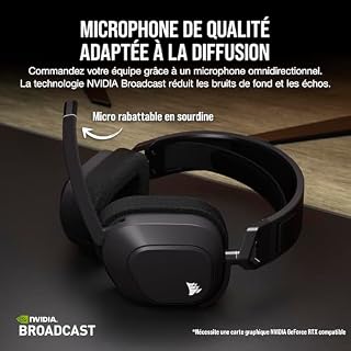 Corsair HS80 Max Wireless Casque de Jeu Multiplateforme avec Bluetooth – Dolby Atmos – Microphone de Qualité Professionnelle – Compatible iCUE – PC, Mac, PS5, PS4, Mobile – Gris Acier - Les Beatles, Paul McCartney, John Lennon, RIngo Starr, George Harrison Corsair HS80 Max Wireless Casque de Jeu Multiplateforme avec Bluetooth - Dolby Atmos - Microphone de Qualité Professionnelle - Compatible iCUE - PC, Mac, PS5, PS4, Mobile - Gris Acier – Image 6