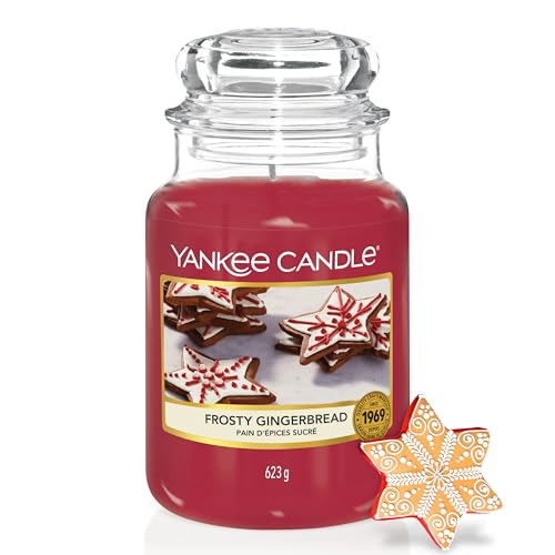 Yankee Candle Duftkerze im Glas (groß) | Frosty Gingerbread |...