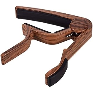 Capo de Guitare Capo en métal à Grain de Bois pour Accessoires d’instruments de Musique d’accord de Guitare Folk Capos… - Les Beatles, Paul McCartney, John Lennon, RIngo Starr, George Harrison Capo de Guitare Capo en métal à Grain de Bois pour Accessoires d'instruments de Musique d'accord de Guitare Folk Capos… – Image 3