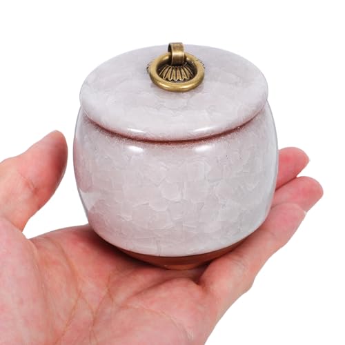 Tarro de cerámica de 60ml anticaída de aroma para café y té 5