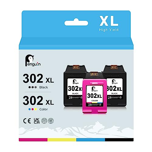 Penguin Tintenpatronen Set Für Canon – PG-512XL & CL-513XL, 1 Schwarz + 1 Farbe, Hoch Ergiebig, Kompatibel