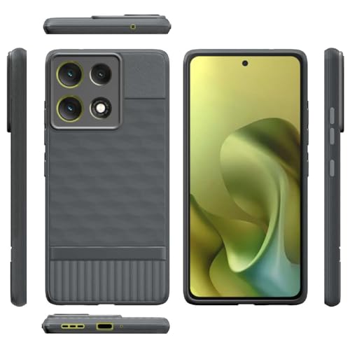 Image of Shockproof Case for Motorola Moto G86 5G / G86 Power 5G | Full Camera Protection | TPU Flexible Back Cover for Motorola Moto G86 5G / G86 Power 5G (Graphite Grey)
