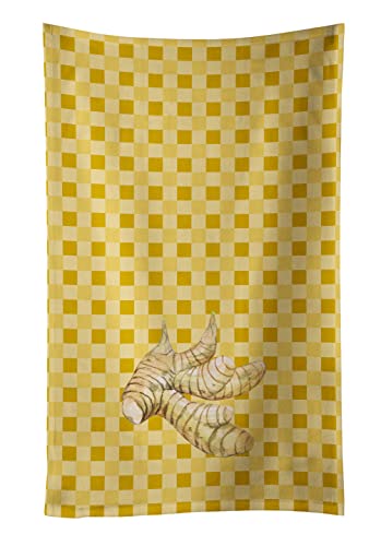 Caroline's Treasures BB7201KTWL Galangal on Basketweave Kitchen Towel Dish Cloths Guest Hand Towel Decorative Bathroom Towel for Face,Tea, Dishcloth, Kitchen and Bath