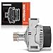 A-Premium Alternator Compatible with Saab 9-3 1999-2001 2.0L 2.3L, 9-3 2002-2003 2.0L, 900 1994-1997 2.3L 2.5L, 900 1998 2.0L 2.3L, 12V 90A 6-Groove Pulley Clockwise, Replace# 4221826, 4734018