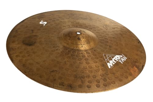 Stagg MYR-RR20RW US l Myra Series 20 Inch Raw Ride Cymbal l B20 Bronze Alloy