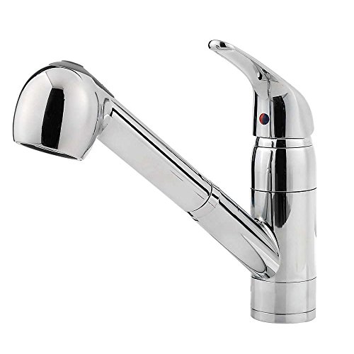 Pfister G13310Cc Pfirst Series 1-Handle Pull-Out Kitchen Faucet In Polished Chrome, Water-Efficient Model #TOP1
