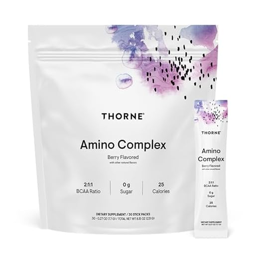 Thorne Amino Complex EAA and BCAA Powder