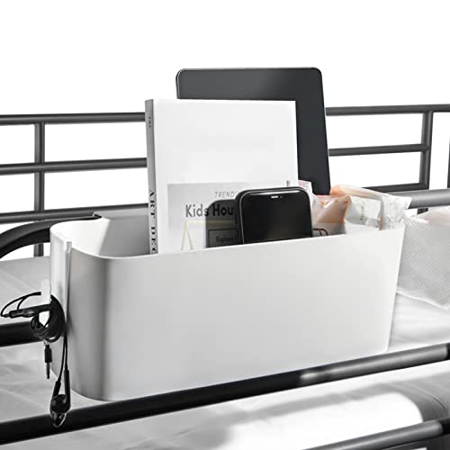 ZJTY Cesta de Almacenamiento Colgante Junto a la Cama - Organizador de mesita de Noche de Almacenamiento Accesorios de Almacenamiento de Cama Colgante,Cesta de Almacenamiento Colgante de Estante Cover