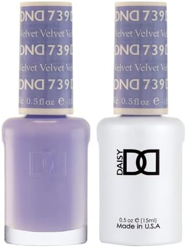 LIKO DND Nail Polish, Nail Gel,Velvet, Looks Classy On Your Nails, Suitable for All Seasons, No Wipe Nail Gel Polish, Pack of 1, DND 739