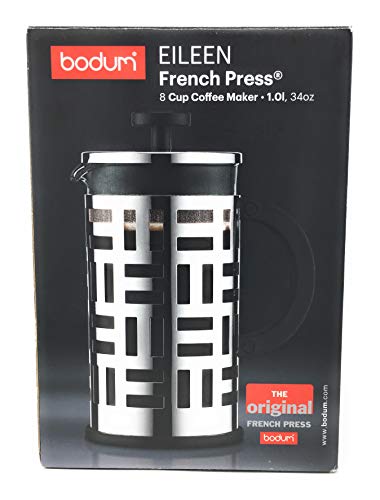 Image of Bodum 8 Cup Eileen Coffee Maker, 34 oz, Copper