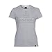 Produktbild ASTRA Damen T-Shirt Prägung, grau, Damen-Bekleidung, Bier zum Anziehen als T-Shirt Print, mit dem typischen Herz-Anker, Geschenk-Idee für Frauen (M)