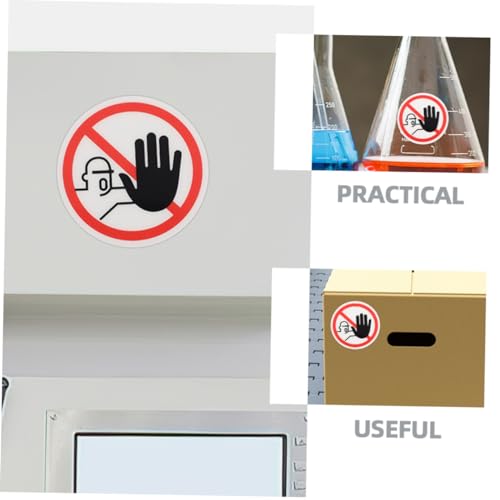 Autocollants avertissement de machine de sécurité PVC | 16 pièces - 2