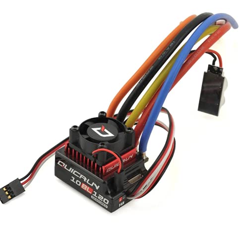 Hobbywing Quicrun 10Bl120 Sensored Esc (2-3S) For 1/10Th Touring Car/Buggy / F1 / Drift Car #TOP4