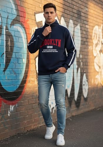 Image of SHAIRA FASHION Men's Cotton Blend Regular Fit Hooded Sweatshirt | Stylish Casual Wear Winter Sweatshirt for Men I Gym Warm Travel Hoodies for Boys