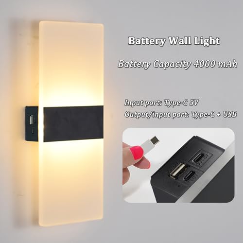 Lámpara de pared sin cable VOMI que elimina zonas oscuras en el pasillo de forma inmediata 4