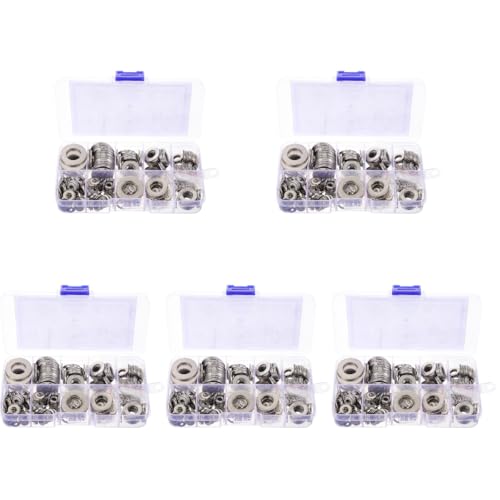 Rondelles acier kit assortiment anti-vibration pour éliminer le jeu des fixations