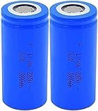 FURREN Rechargeable Ion 32650 Batteries 3 2V 8000Mah Li Ion Batteries for Led -2Pieces