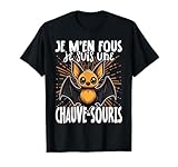 C'est ma conception de chauve-souris. C'est mon costume humain, je suis une chauve-souris. Dicton drôle avec un animal mignon.