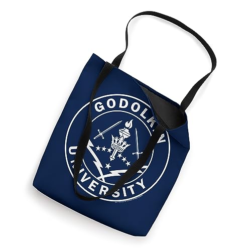 Bolsa Tote con sello blanco Gen V Godolkin University miniatura 2