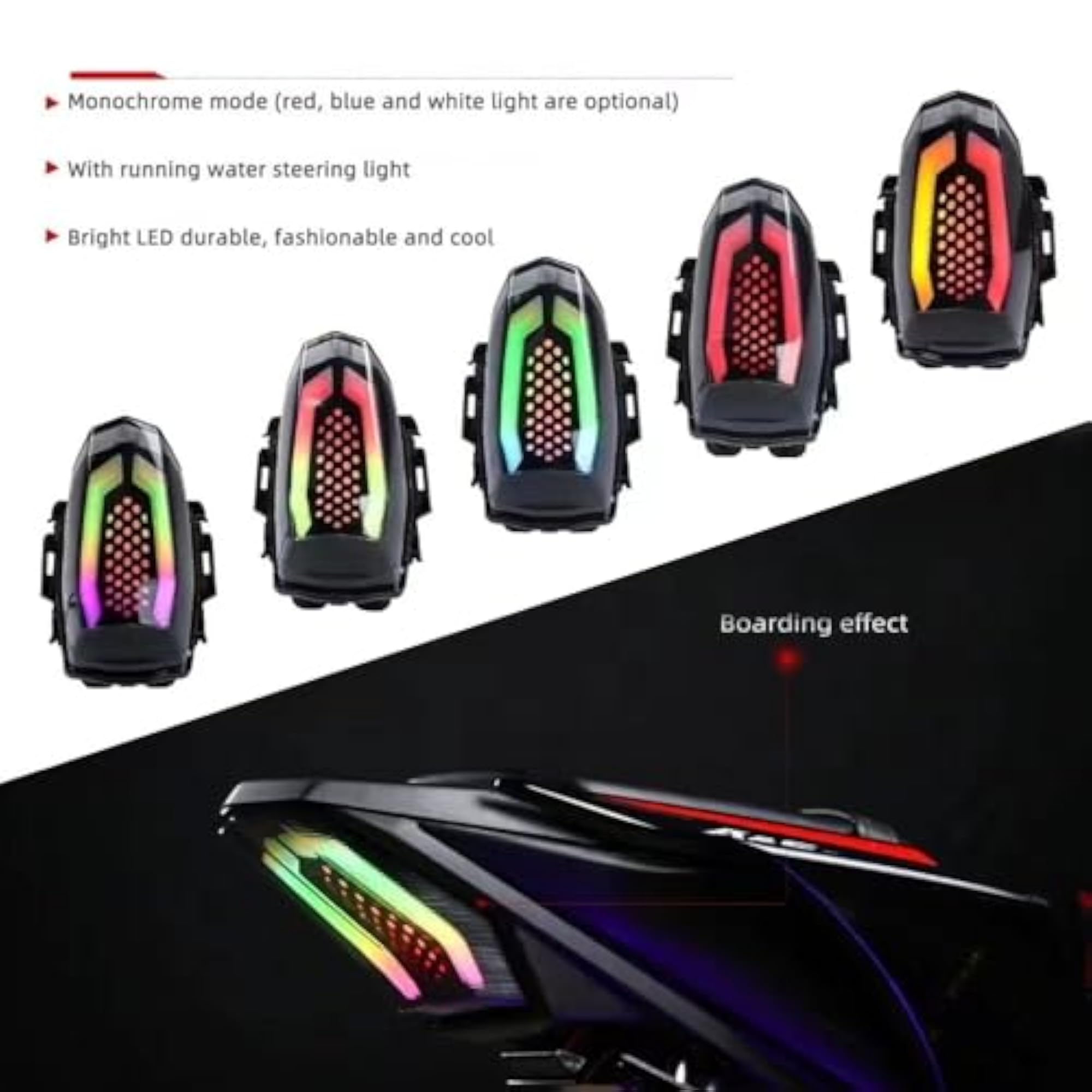 Yamaha R15 V3, V4 Light with Flowing Turn Signal Indicator