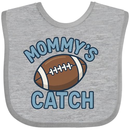 inktastic Mommy's Catch Cute Football Baby Baby Bib