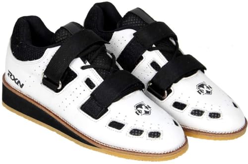 Image of RXN World Star Weightlifting Shoes for Men | Natural Leather with Mesh Lining Upper Eva Out Sole Weightlifting Shoes