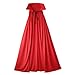 54" Fully Lined Deluxe Red Cape ~ Halloween Costume Accessories (STC11510-54)