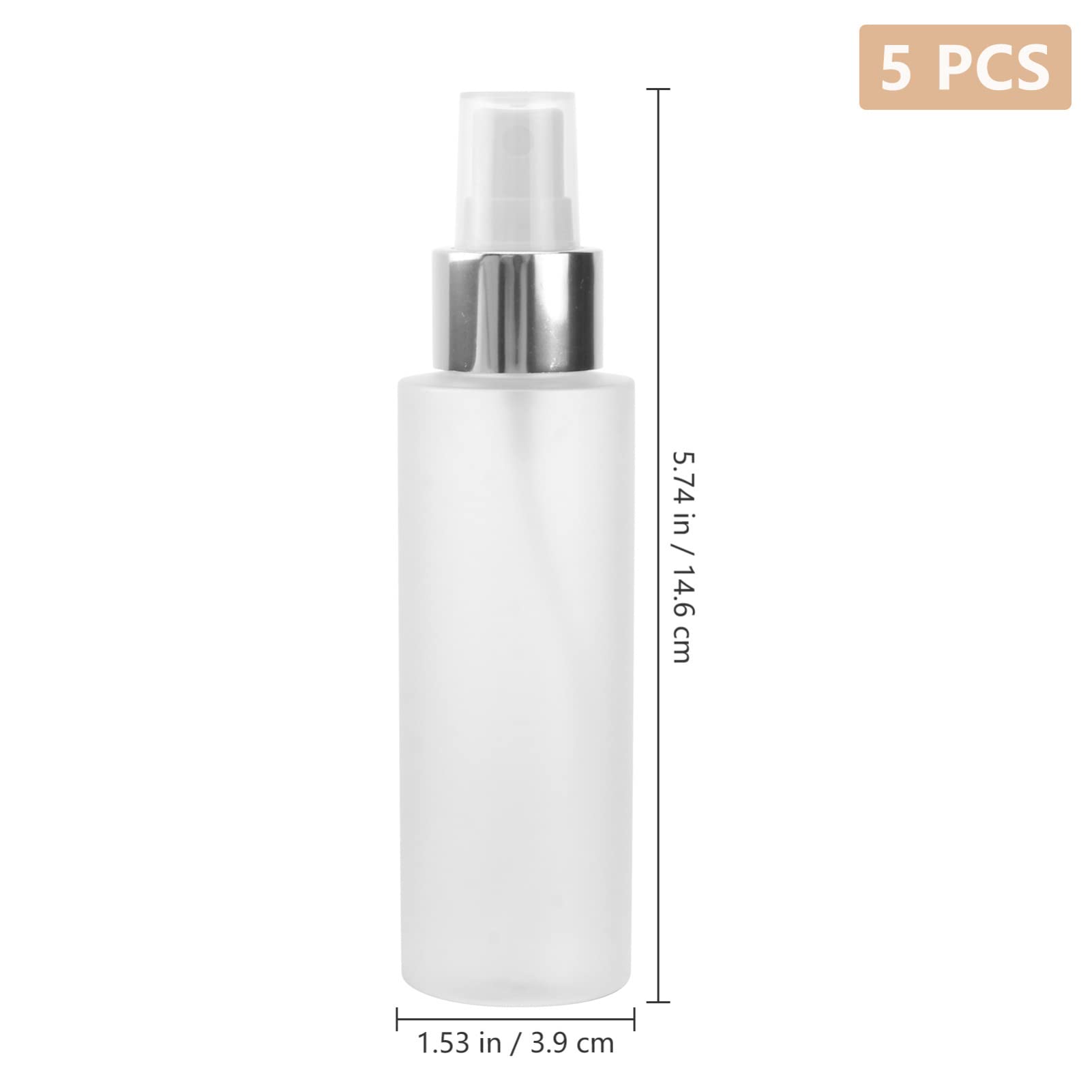 15 Pz Bomboletta Spray Spruzzatore Contenitori Distributore Di Lozioni Multiuso Flacone Spray Per Profumo Contenitore Spray Portatile Tonico Idratante Bianca