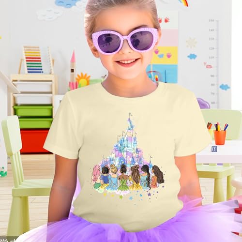 Image of Magical Shirt for Girl: Magic Kingdom Prinecess Tshirt Princess Shirts Youth Girls Cute Family Vacation Trip Tee