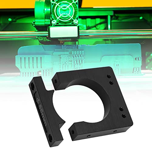 Support Broche CNC 80mm Alliage Aluminium - Pince Moteur Gravure Fraiseuse, Fixation Stable