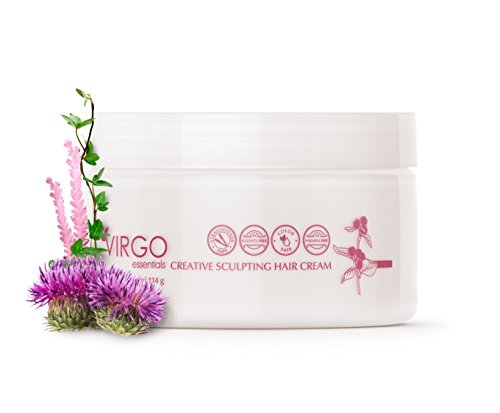 CREATIVE STYLING HAIR CREAM – w/Fenugreek, Burdock, Panthenol, Hair Salon Quality for Long & Short Hair – Matte finish & Maximum Hold