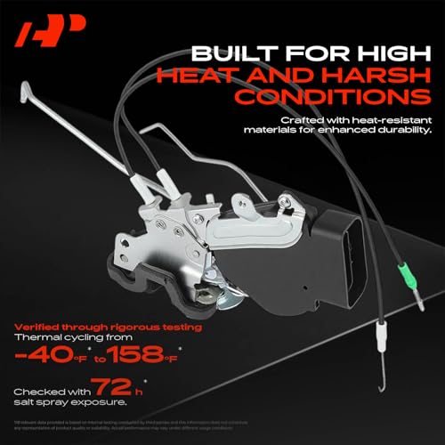 Image of A-Premium Front Left Driver Side Door Lock Actuator Motor Door Latch and Actuator Assembly Compatible with Toyota Highlander 2001-2007