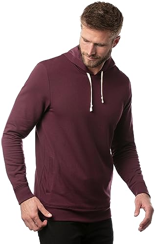 TravisMathew Cloud Mens Golf Hoodie Tawny Port 6tap S2