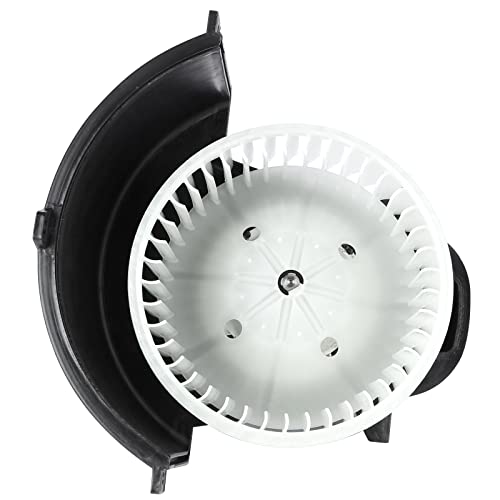700262 Hvac Heater Blower Motor With Fan Cage Compatible With Audi Q7 Motor 2007-2015, 2004-2010 Volkswagen Touareg, Replaces# 7L0-820-021-Q 7L0820021Q 4L1820021B Air Conditioning Motor Fan Assembly #TOP1