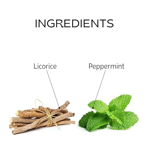 Image of TE-A-ME Peppermint Tea - 25 Tea Bags | Pure Peppermint & Licorice Root (Pack of 3)
