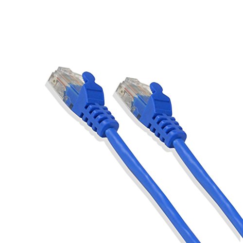 Cable de red LOGICO Cat-6 UTP RJ45 5 pies azul miniatura 3