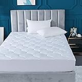Decroom Cooling King Size Mattress Pad, Breathable Down Alternative Quilted Fitted Mattress...