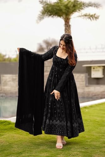 Image of KEDARFAB womens Anarkali Kurta Set For Women