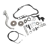 Yctze Komplettes Starter-Kit für DR-Z400E 2000-2007, Einfache Installation und Metallmontage 26300-29815