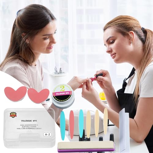 Kit de herramientas para manicura y pulido de uñas portátil para principiantes 3